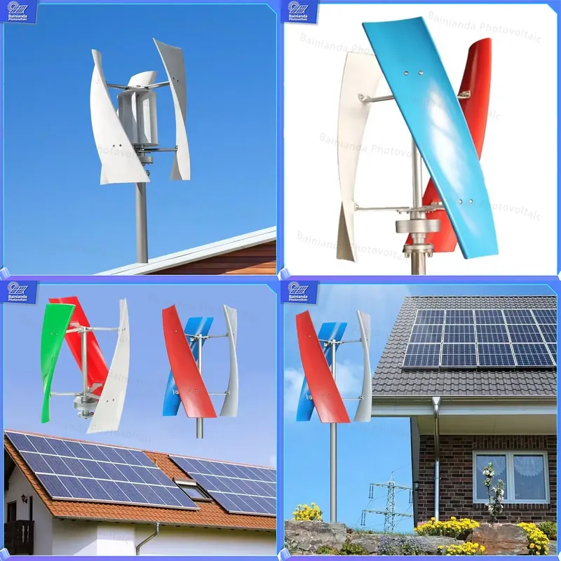 Renewable Energy Solutions - Generator Turbin Angin Surya Hibrida 5KW