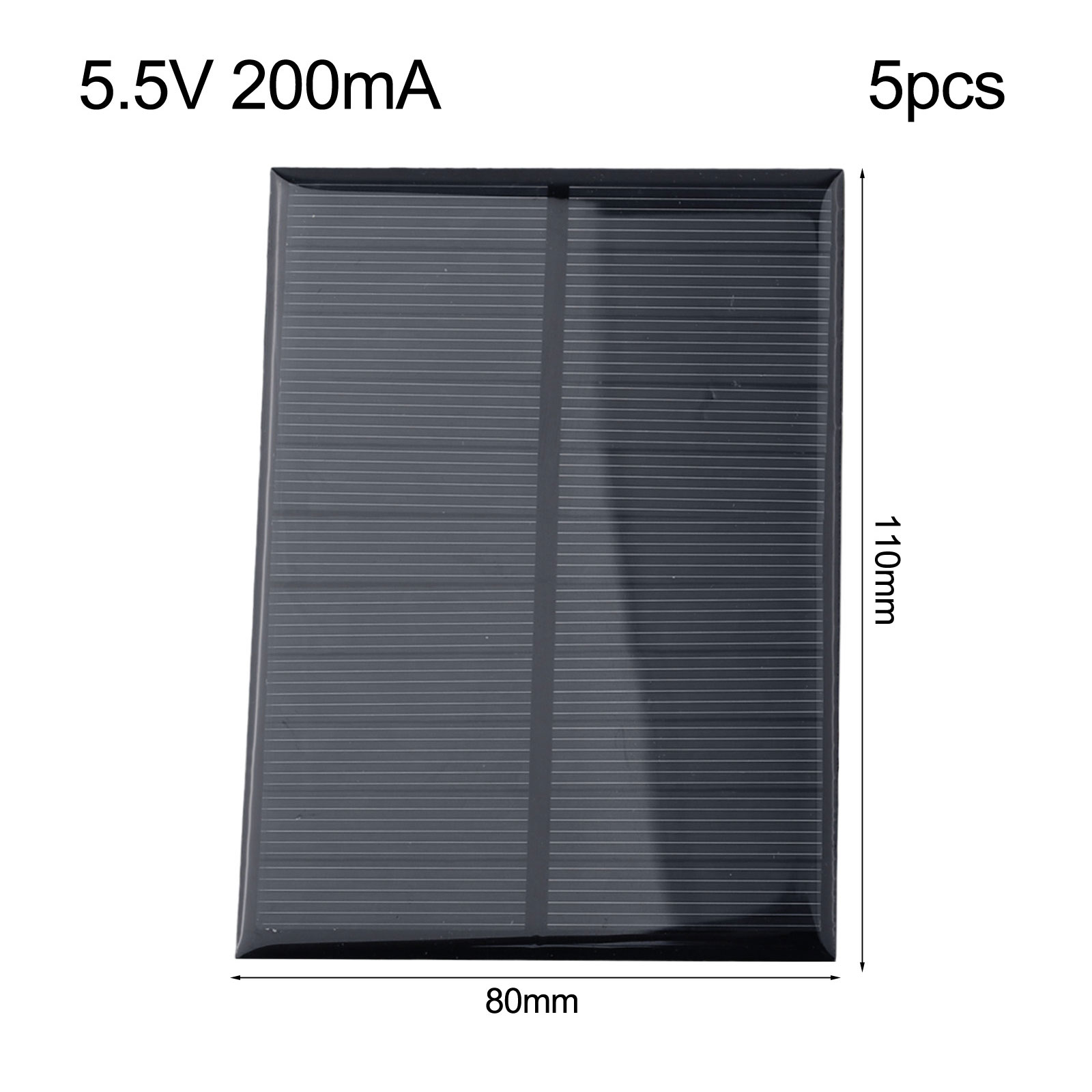 Panel Surya 110mm X 80mm 200mA - Renewable Energy Solutions ulasan dan harga