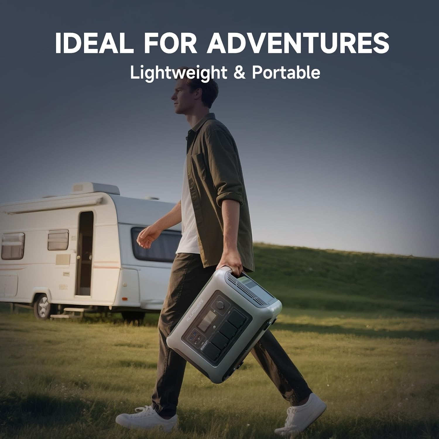 ALLPOWERS R1500 LITE Generator - Rv Solar Kit 400W ulasan dan harga