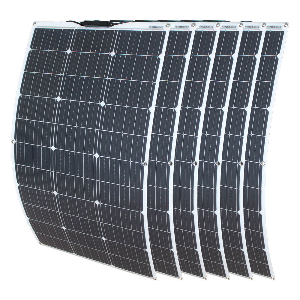 Panel Surya Fleksibel 18v 100W - Rv Solar Kit 400W ulasan dan harga